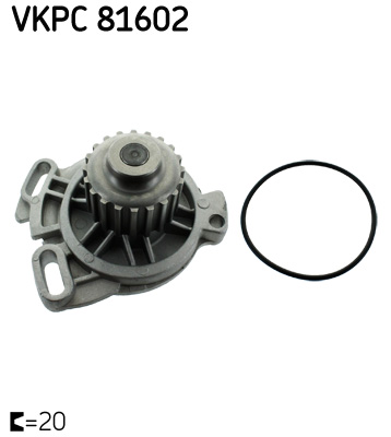 Water Pump - VKPC 81602 SKF